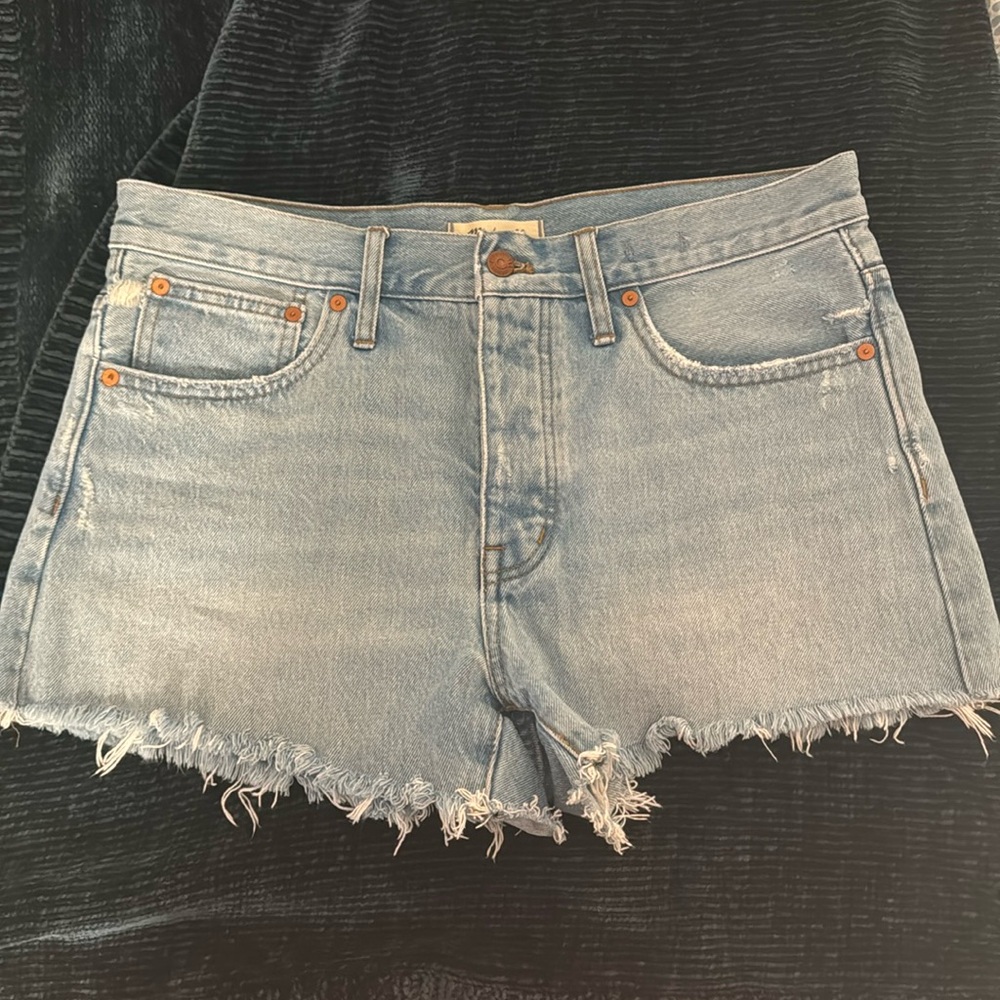 Madewell relaxed denim short